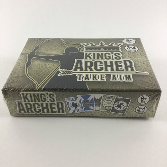 King Archer Take Aim Card Game Strategy Family Fun 2017 Topside Games New - Picture 2 of 6